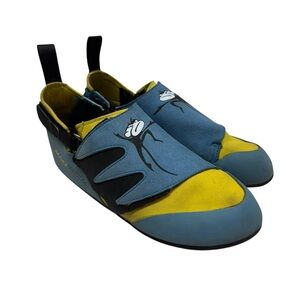 Mad Rock Mad Monkey Youth Climbing Shoes Kids 4 Science Friction Blue Yellow